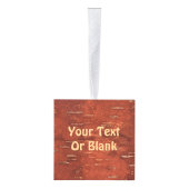 Fröhliche Weihnachten - Alaska on Inner Birch Bark Decoratie (Rechts)