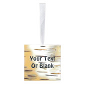 Fröhliche Weihnachten - Birchbark Decoratie (Rechts)