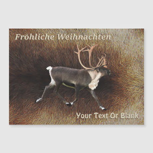 Fröhliche Weihnachten - Bull Cariou (rendier)