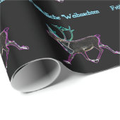 Frohliche Weihnachten - Electric Cariou Cadeaupapier (Rol Hoek)