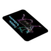 Frohliche Weihnachten - Electric Cariou Magneet (Rechterzijde)