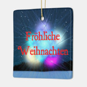 Frohliche Weihnachten - Jack Frost Keramisch Ornament (Links)