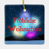 Frohliche Weihnachten - Jack Frost Keramisch Ornament (Voorkant)