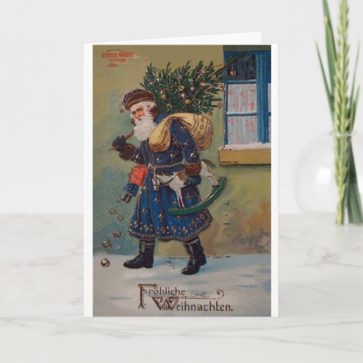  Fröhliche Weihnachten Kerst Kaart (Voorkant)