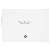 Fröhliche Weihnachten Kerst Paarse Ster III (Achterkant Horizontaal)