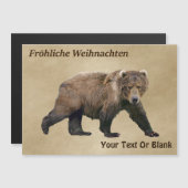 Fröhliche Weihnachten - Kodiak-Beer (Voorkant / Achterkant)