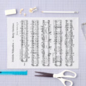 Fröhliche Weihnachten Merry German Tissuepapier (Craft)