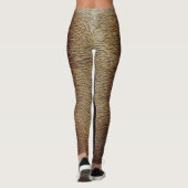 Fröhliche Weihnachten over Cariou Fur Leggings (Achterkant)