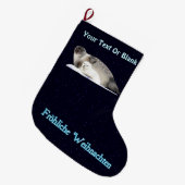 Frohliche Weihnachten - Ringed zegel Grote Kerstsok (Voorkant (Hangend))