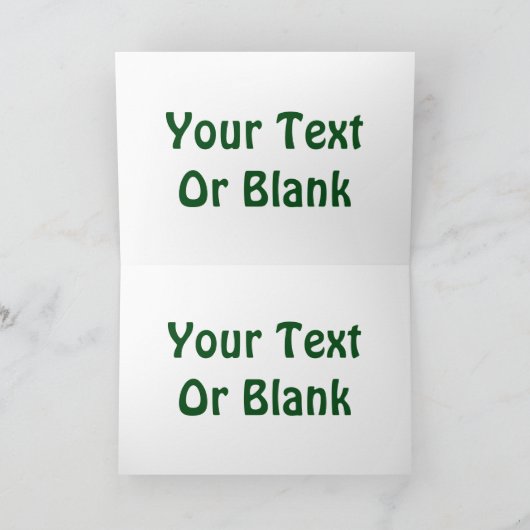 Frohliche Weihnachten - Silent Night Feestdagen Kaart (Binnen)