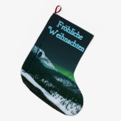 Frohliche Weihnachten - Silent Night Grote Kerstsok (Voorkant (Hangend))