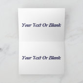 Frohliche Weihnachten - Snowburst Feestdagen Kaart (Binnen)