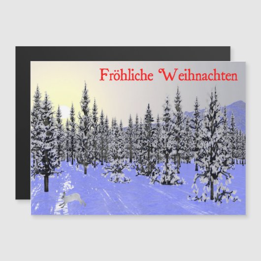 Fröhliche Weihnachten - Winterzonnewende (Voorkant / Achterkant)