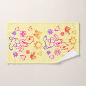 Fröhlicher Bär Handdoek (Handdoek)