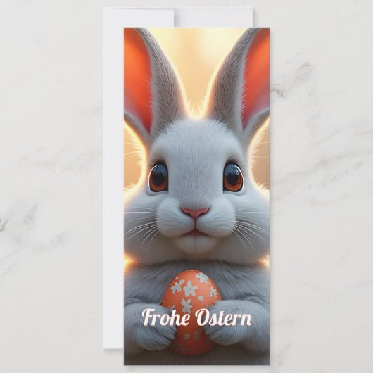 Fröhlicher Osterhase im Zauber des Frühlings (Voorkant)