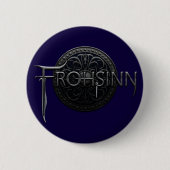 Frohsinn Logo Ronde Button 5,7 Cm (Voorkant)