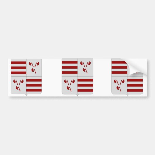 Froid Chapelle, België Bumpersticker (Voorkant)