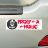 Frolf - A - Knoflook Bumpersticker (Op auto)
