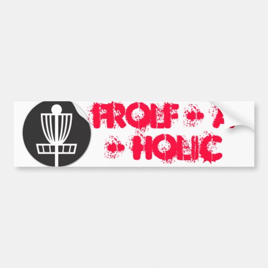 Frolf - A - Knoflook Bumpersticker (Voorkant)