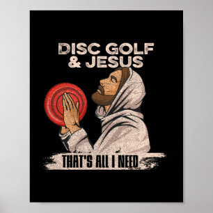 Frolf citaat voor een discgolfcoach poster