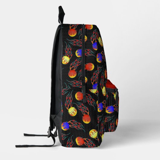 Frolf - Flaming Disc Golf Bedrukte Rugzak (Links)