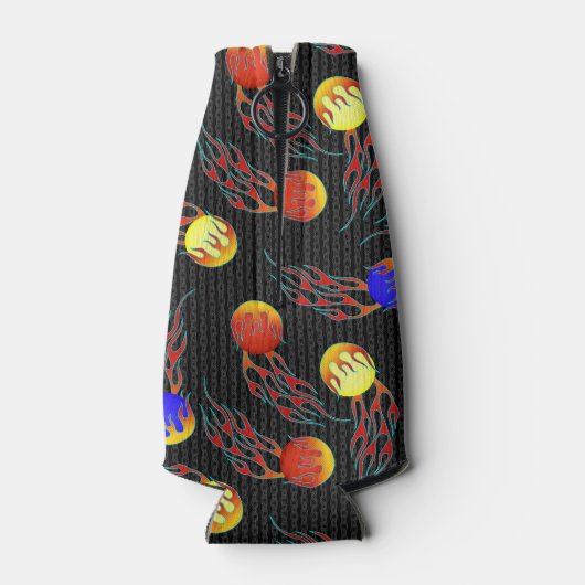 Frolf - Flaming Disc Golf Flesjeskoeler (Achterkant)