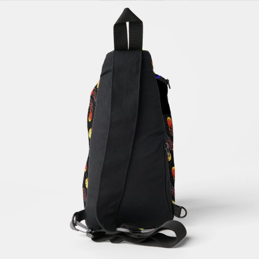 Frolf - Flaming Disc Golf Sling Bag (Achterkant)