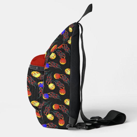 Frolf - Flaming Disc Golf Sling Bag (Rechts)
