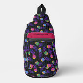 Frolf - Flaming Disc Golf Sling Bag (Voorkant)