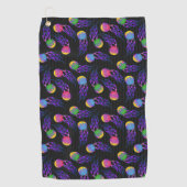 Frolf - Vlamschijf Golfhanddoek (Voorkant)