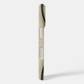 Frolic Abstracte Art Deco Hourglass Case-Mate iPhone Case (Achterkant / Rechts)