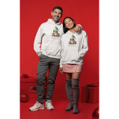 Frolic Christmas Frog, op maat Hoodie