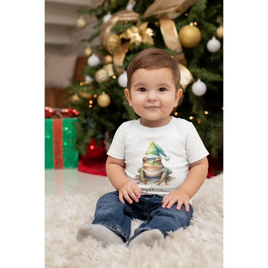 Frolic Christmas Frog, op maat T-shirt