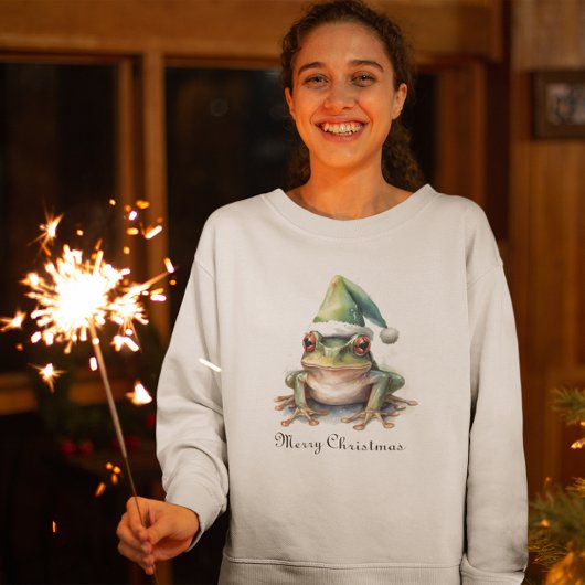 Frolic Christmas Frog, op maat T-shirt