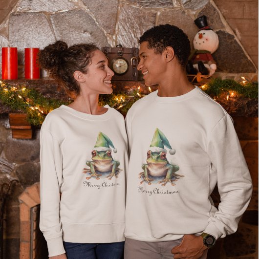Frolic Christmas Frog, op maat T-shirt