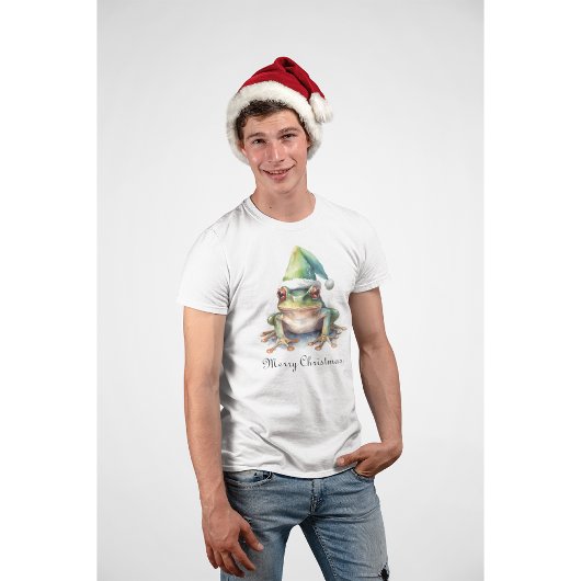 Frolic Christmas Frog, op maat T-shirt