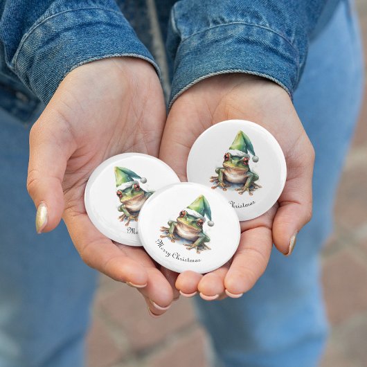 Frolic Kerstkikker, op maat gemaakt Ronde Button 3,2 Cm