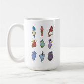 Frolic Pattern Mok met Cartoon Vogel (Links)