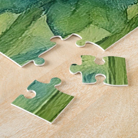 Frolicking Country Cats in de bloementuin Legpuzzel (Zijkant)