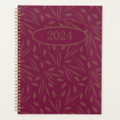 Frolicking in het gebladerte: gouden bladeren op B Planner (Voorkant)