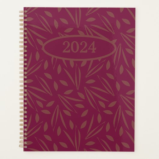 Frolicking in het gebladerte: gouden bladeren op B Planner (Voorkant)