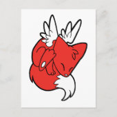 Frolicsome Flying Fox Briefkaart (Voorkant)