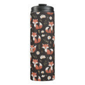 "Frolicsome Foxes" Thermosbeker (Voorkant)