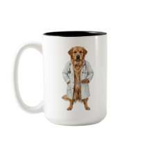 Frolijke Dokter Hond Koffiemok | Beste Medische Ca