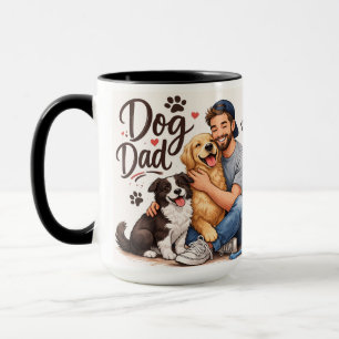 Frolijke Hond Papa Koffiemok – Perfect Cadeau voor Mok