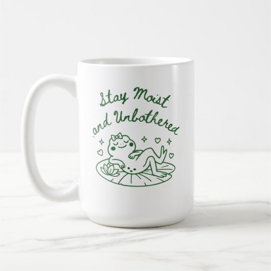 Frolijke Kikker Koffiemok Cadeau (Links)