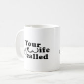 Frolijke mok voor vrouw (Voorkant links)