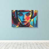 From Another World-8 Canvas Afdruk (Insitu (Houten vloer))
