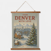 From Denver With Love Holiday Hangend Wandkleed (Voorkant)