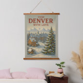 From Denver With Love Holiday  Hangend Wandkleed (Slaapkamer)